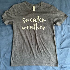 Jersey Cotton Sweater Weather Tee, Very Good Condition, Size Medium (Men’s)